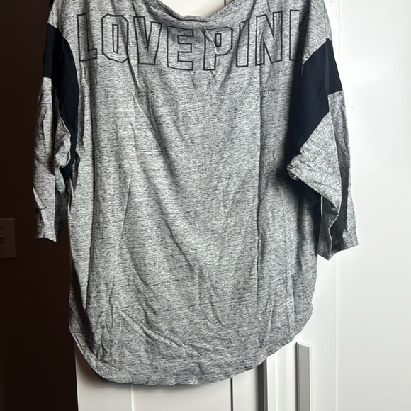 Victoria secret / PINK 3/4 Sleeve Knot top L/LARGE - Picture 5 of 9